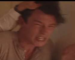He could be seen in the video titled 